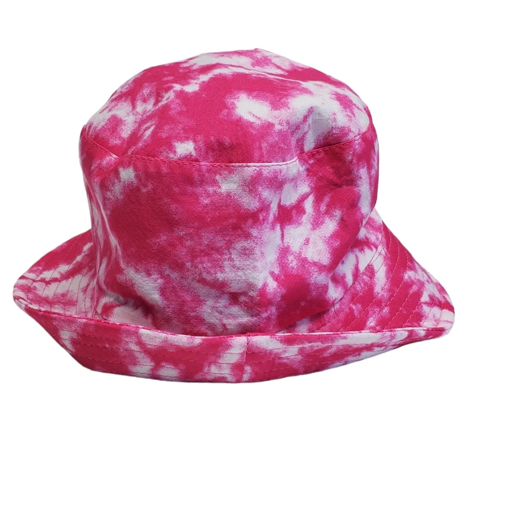 NWOT Girls Bundle Tye Dye Bucket Hat & Hair Bows 5 Pack